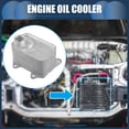 thumbnail image 2 of Unique Bargains Engine Oil Cooler No.06L117021C for Audi A3 2008-2013 Aluminum Alloy Silver Tone 1 Pc, 2 of 6
