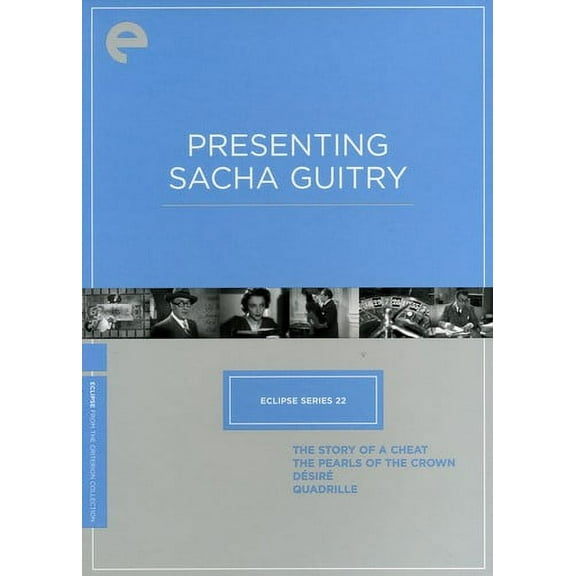 Presenting Sacha Guitry (Criterion Collection - Eclipse Series 22)