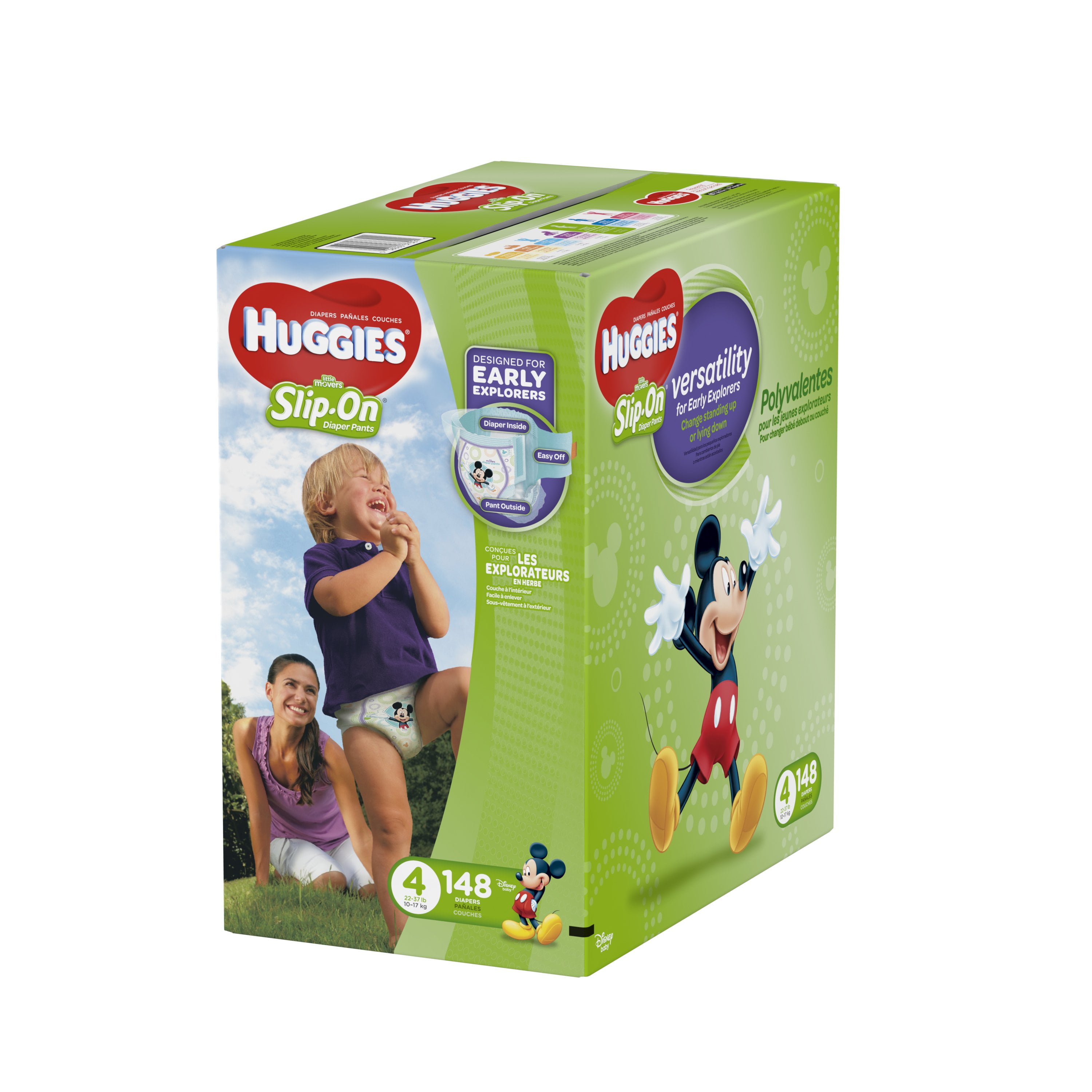 walmart little movers size 4