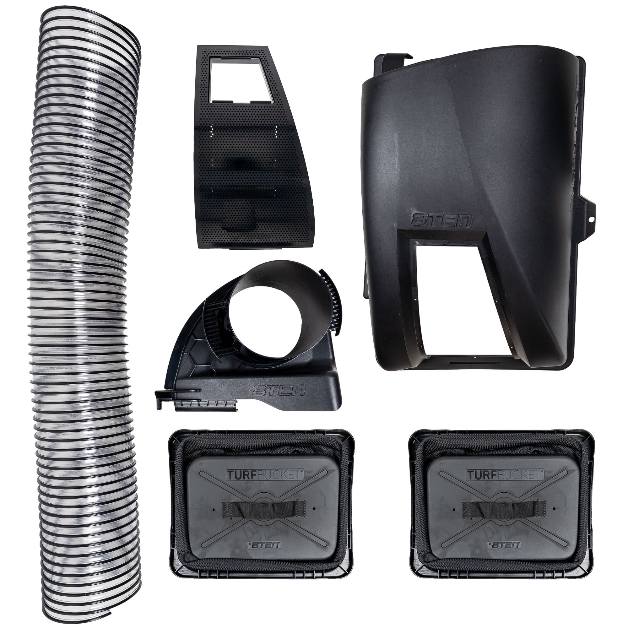 8TEN Grass Twin Bagger System for John Deere 42A X330 X350 X354 Lawn Tractor MK1014447
