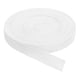 thumbnail image 1 of Cinta de sarga, 1 paquete de 11 yardas x 15mm - Cinta de tela de algodón, cinta de espiga para ropa, bolsas (blanca), 1 of 5