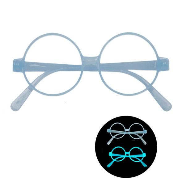Fluorescent Parties Glasses for Stage Shows Party Cool Eyeglass Glowing Eyeglasses Frame for Adult Festival Eyewears