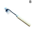 thumbnail image 1 of Hoe Weeding Artifact Root Weeding Tool Gardening Weeding Rake Manganese Steel Farm Tools Small Hoe Loose Soil Digging Wild Vegetables, 1 of 1