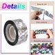 thumbnail image 3 of Cinta Ahuyentadora de Aves Uxcell, Cinta Reflectante PET de 262ft x 1 pulgada, Rollo Floral Láser, 1 Rollo, 3 of 6