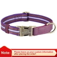 thumbnail image 6 of Didog Personalized Nylon Dog Collar Engraved Brass Buckle with Name and Phone S M L, 6 of 8