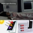 thumbnail image 3 of Costyle Blackout Window Film Privacy Room 100% Light Blocking Darkening Static Cling, 3 of 5