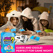 Quokka Board Games for Kids 8-12 – Family Games for Kids and Adults – What Would You Choose – 500+ Questions