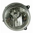 thumbnail image 4 of TRQ 2 Piece Headlight Assembly Set Chrome Bezel Driver & Passenger Side Fits Jeep Liberty 2005-2007 CH2502156 CH2503156 55157140AA 55157141AA, 4 of 5