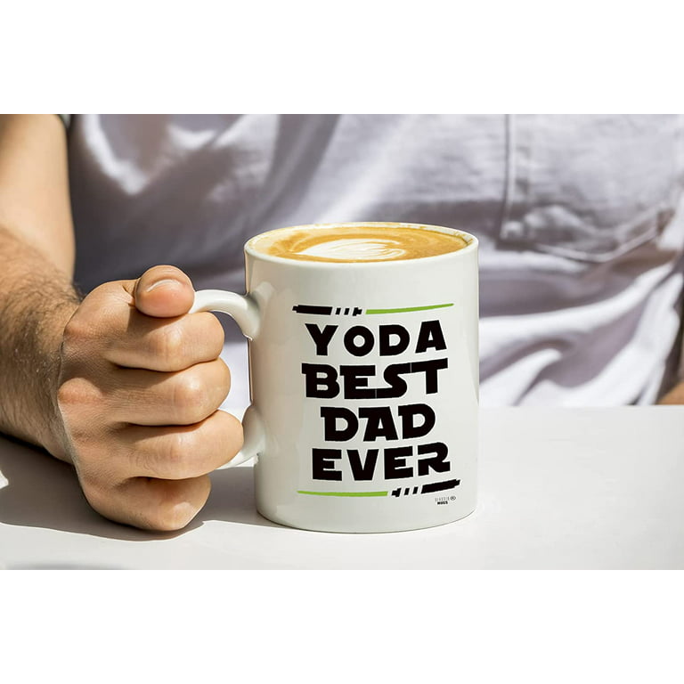 Yoda Best Daddy, funny dad travel mug, Father's Day gift, Star