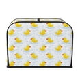thumbnail image 2 of Fotbe Yellow Rubber Duck for Four Slice Toaster Cover, Fingerprint Protector, Super Soft Appliance Cover And Dust Cover,Bread Dust Cover & Fingerprint Protection, 2 of 7