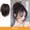 Brown, variant on Light Waterfall Half Ponytail Hair Wigs for Women - Elegant High Pony Braid Style for Effortless Glam