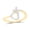Yellow, variant on Diamond P1 Gift Cross Heart Ring 0.1cttw