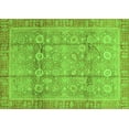 thumbnail image 1 of Ahgly Company Indoor Rectangle Oriental Green Traditional Area Rugs, 2' x 4', 1 of 4
