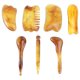 thumbnail image 1 of FELTECHELECTR 7 piezas de tabla de raspado tradicional Gua Sha, tabla de masaje con placa Gua Sha, 1 of 6