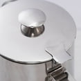 thumbnail image 3 of LITTLE HOME Stainless Steel Milk Frothing Pitcher with Lid - Barista Coffee Kettle for Latte Art, Espresso Cappuccino - Multi-Size Options 350/600/1000/1500/2000ml, 3 of 10