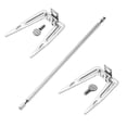 thumbnail image 4 of QUMIIRITY 1Set Air Fryer Fork Rotisserie for Chicken Roasting Silver Material for Home Cooking, 4 of 6