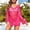 Hot Pink, variant on Herrnalise Women Swimsuit Coverup Crochet Bathing Suit Cover Ups for Swimwear Swim 2024 Summer Bikini Beachwear Beach Dress