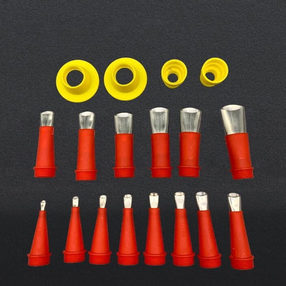 Advancent 18Pcs Profession Caulking Kit Stainless Steel Tool Applicator Set Sealant Accesorios de baño Tipo 3