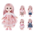 thumbnail image 3 of 5 Set 16cm/6inch Doll Clothes Suit up Accessory Style 2, 3 of 7