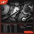 thumbnail image 2 of A-Premium 56992RNAA04 Engine Serpentine Drive Belt Compatible with Honda Civic 2006 2007 2008 2009 2010 2011, L4 1.8L, 2 of 6