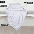 thumbnail image 2 of Juego de sábanas Utopia Bedding King Size de microfibra cepillada, color blanco, 2 of 6