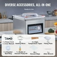 thumbnail image 5 of Chamber Vacuum Sealer Commercial Vacuum Sealing Bag Packing Machine 320W, 5 of 11
