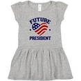 thumbnail image 3 of Inktastic Future President Gift Girls Toddler Dress, 3 of 5