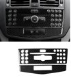 thumbnail image 2 of Carbon Fiber Console Cd Panel Trim For C Class W204 2007-2010, 2 of 5