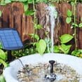 thumbnail image 1 of OULII 1Pack Solar Pump -SP018 for Garden Use Black, 1 of 6