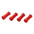 thumbnail image 3 of Adaptateurs d'Entraînement de Moyeu de Roue Hexagonale, Pièces de Rechange 30mm Extension Plus Alliage d'Aluminium de Combineur pour 1/10 Voiture de Télécommande Rouge, 3 of 8