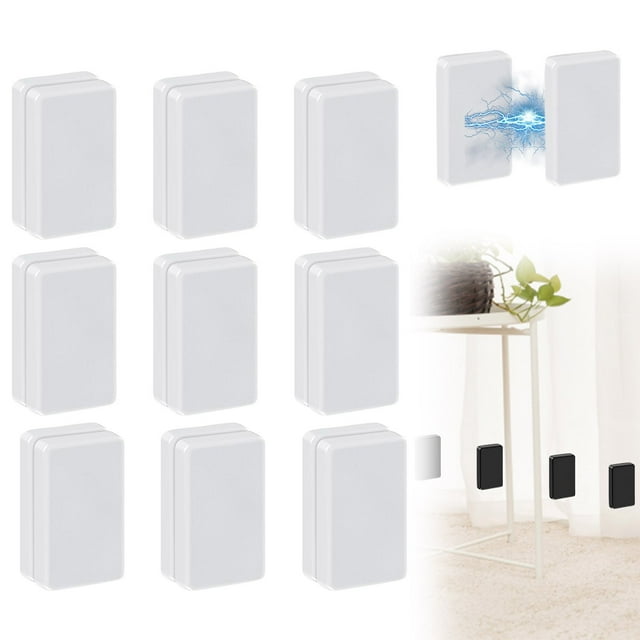 TIELUTT Boucle de Rideau Rectangulaire Salle de Bain Pince à Rideau en Silicone Robuste Boucle à Succion Lestée Ensemble de Pinces de Douche Petites Pinces pour Modéliser le Mini Bar Ensemble Tableau de Tailles pour Clous Établi