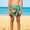 Mint Green, variant on ATOGUTA Swim Shorts for Boys Kids Swimwear Bathing Suits Quick Dry Beach Board Shorts Size 5T-14, White