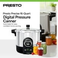 thumbnail image 2 of Presto 16 Quart Digital Pressure and Water Boiling Canner, LED Digital Display, 2 of 12