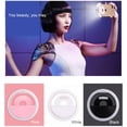 thumbnail image 3 of Luz USB para carga de teléfono portátil con luz LED Selfie - Rosa, 3 of 9