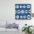 thumbnail image 3 of Trademark Fine Art 'Indigo Tiles III' Canvas Art by Chariklia Zarris, 3 of 4