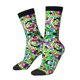 thumbnail image 1 of Balery Colorful Tie Dye Stained Glass Calcetas Largas con Estampado para Hombre y Mujer – Suaves y Transpirables, Talla Única (US 5-11), 1 of 6