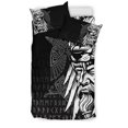 thumbnail image 2 of Juego de Cama Vikingo Odín Cuervo y Fenrir A Mano RLT12, 2 of 6