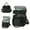 Black, variant on Lunch Bag for Women Men Double Deck Expandable Lunch Box,Large Lunch Bags,Leakproof Lunch Box Cooler Bag
