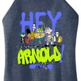 thumbnail image 3 of Hey Arnold! - Retro Arnold Since 96 - Juniors High Neck Tank Top, 3 of 5