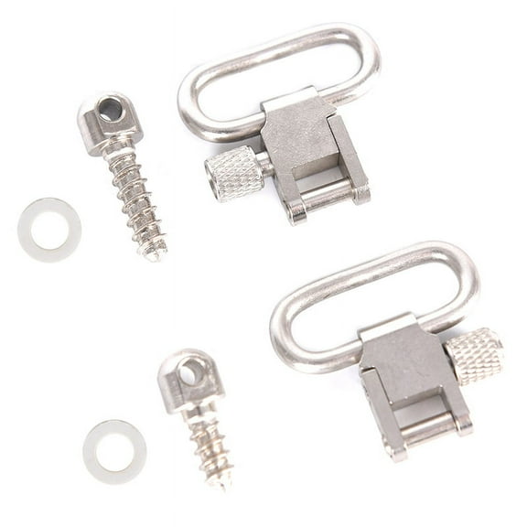 1Pair Steel Strap Ring Professional Quick Detachable Sling Swivel Accessories