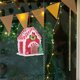 thumbnail image 2 of GOOHOCHY 2 colgantes navideños de casas, adornos navideños para colgar en el árbol de Navidad, 2 of 7