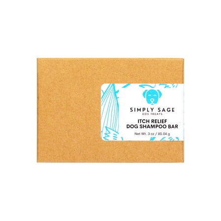 Image showcasing Simply Sage Itch Relief Dog Shampoo Bar, Hot Spots on Dogs, Skin ...