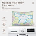 thumbnail image 4 of Cinnamoroll Pillowcase cartoon pattern printed pillowcase - soft and breathable pillowcase, envelope closure 20x14 Inch, 4 of 5