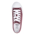 thumbnail image 2 of No Boundaries Classic Lace Up Sneakers, Wide Width Available, Women’s, 2 of 6