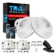 thumbnail image 1 of Kit de pastillas y discos de freno traseros TRQ para Chevrolet y GMC 2001-2013, 1 of 9