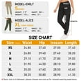thumbnail image 2 of FEN AI Womens Cargo Joggers Quick Dry Lightweight Hiking Pants with Multi Pockets Athletic Lounge Casual Travel, 2 of 8