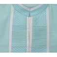 thumbnail image 6 of Atasi Men's Designer Blue Kurta Pyjama Set Long Cotton Punjabi Shirt-X-Large, 6 of 6