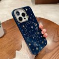 thumbnail image 1 of Allytech Magnetic Case for iPhone 14 Pro Max, Compatible with Magsafe Stars Design Slim Fit Shell Anti-Scratch Drop Protection Back Cover Case for Apple iPhone 14 Pro Max - Blue, 1 of 7