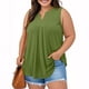 thumbnail image 2 of Chaqueta deportiva,Blusa informal sin mangas con cuello en V para mujer, talla grande, poliéster, para usar en casa, sopatenor, 2 of 9
