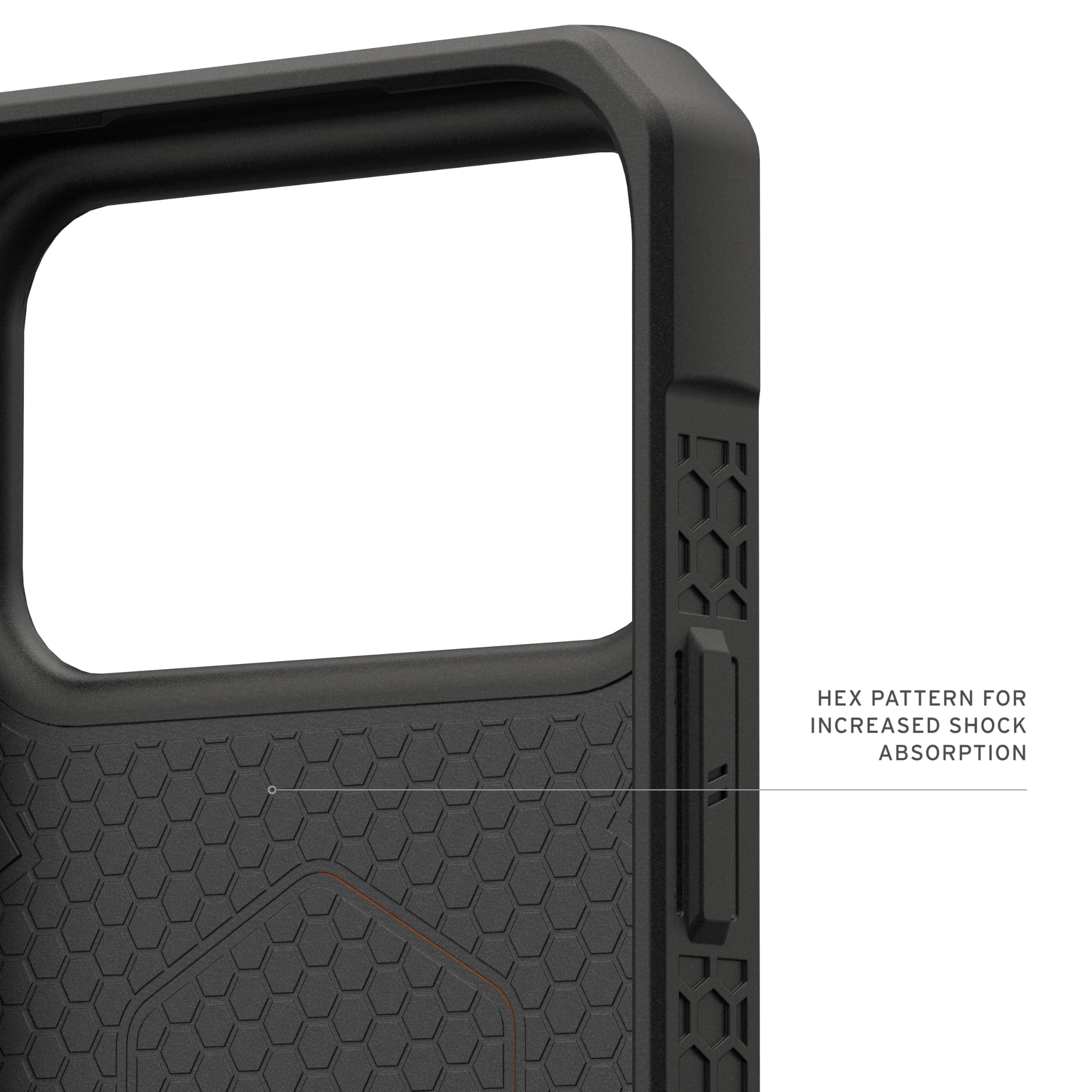 UAG iPhone 17 Pro Max Case Monarch Pro - Compatible with MagSafe Military Grade Protective Cover, Orange